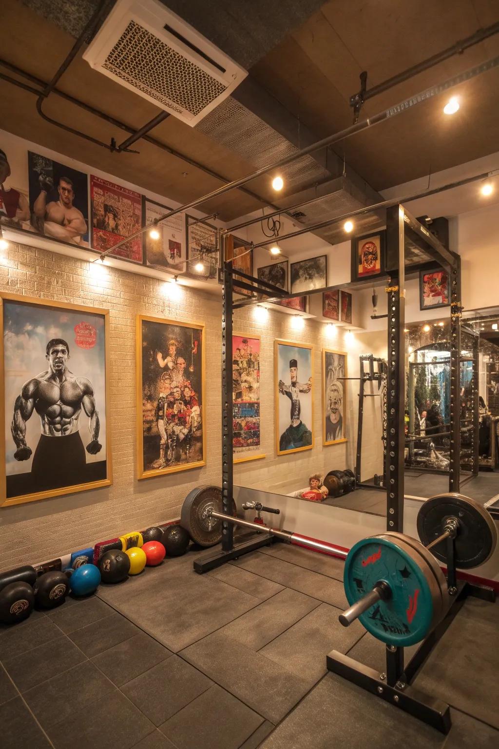 Inspirational wall art sustains your focus and drive.