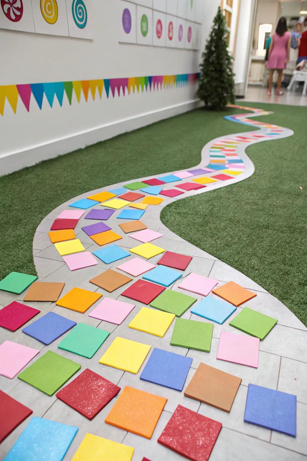 A Confectionery Terrain route introduces escapade and delight to your event