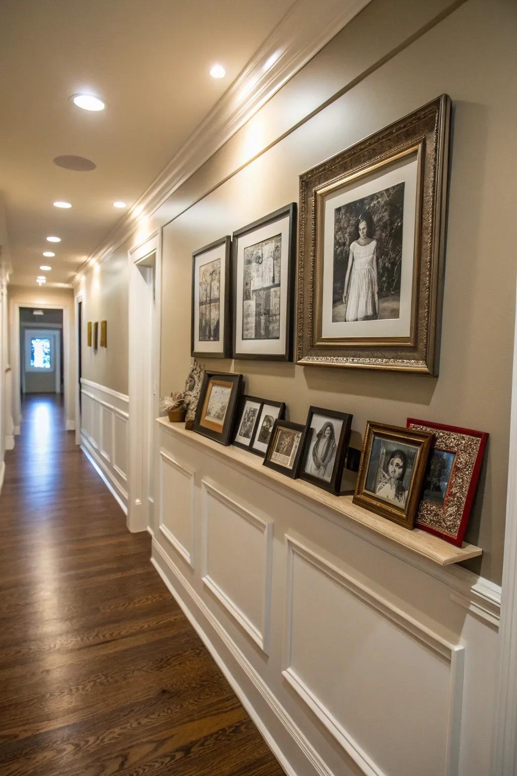 Imbue warmth into your passageway utilizing personal likeness displays.