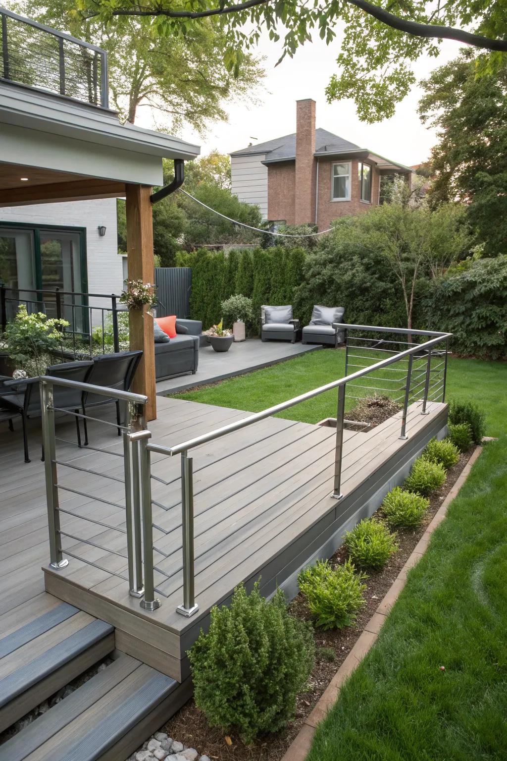 Aluminum borders offer a seamless, oxidation-resistant alternative.
