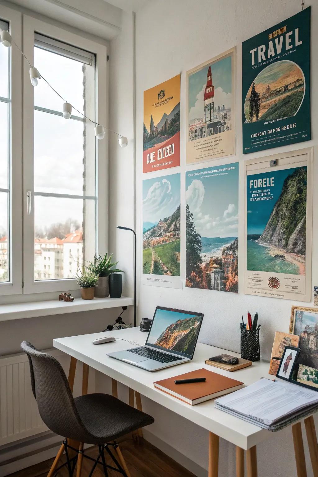 Travel posters can convey you to distant lands from your personal abode.