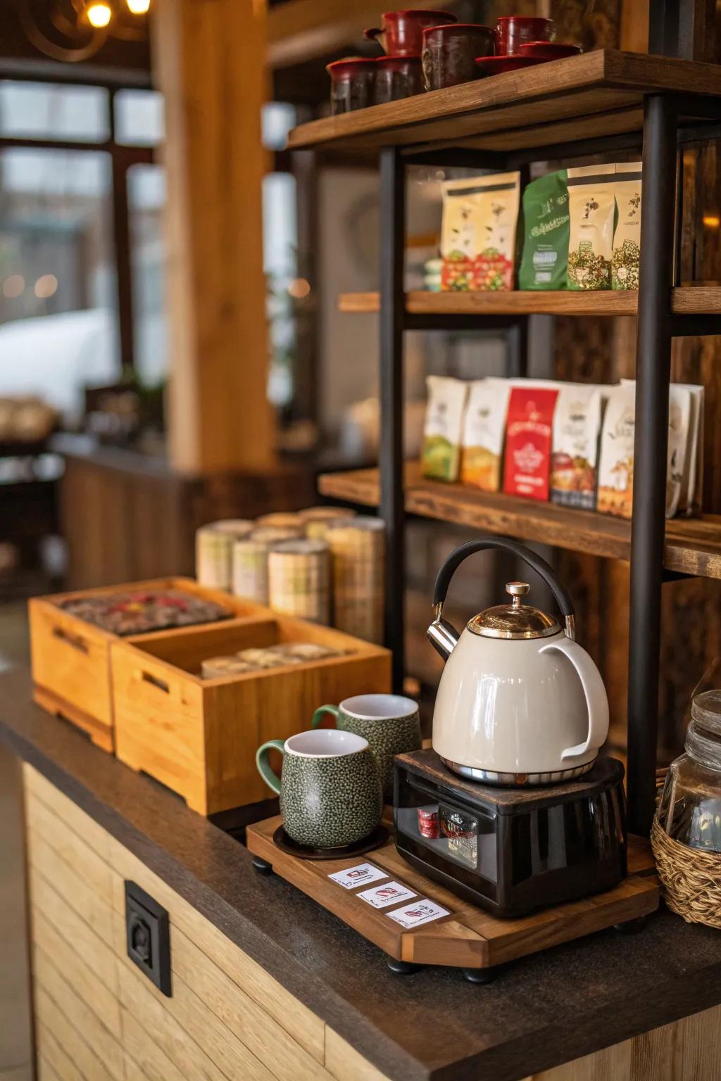 A personal beverage center introduces ease and comfort to your space.