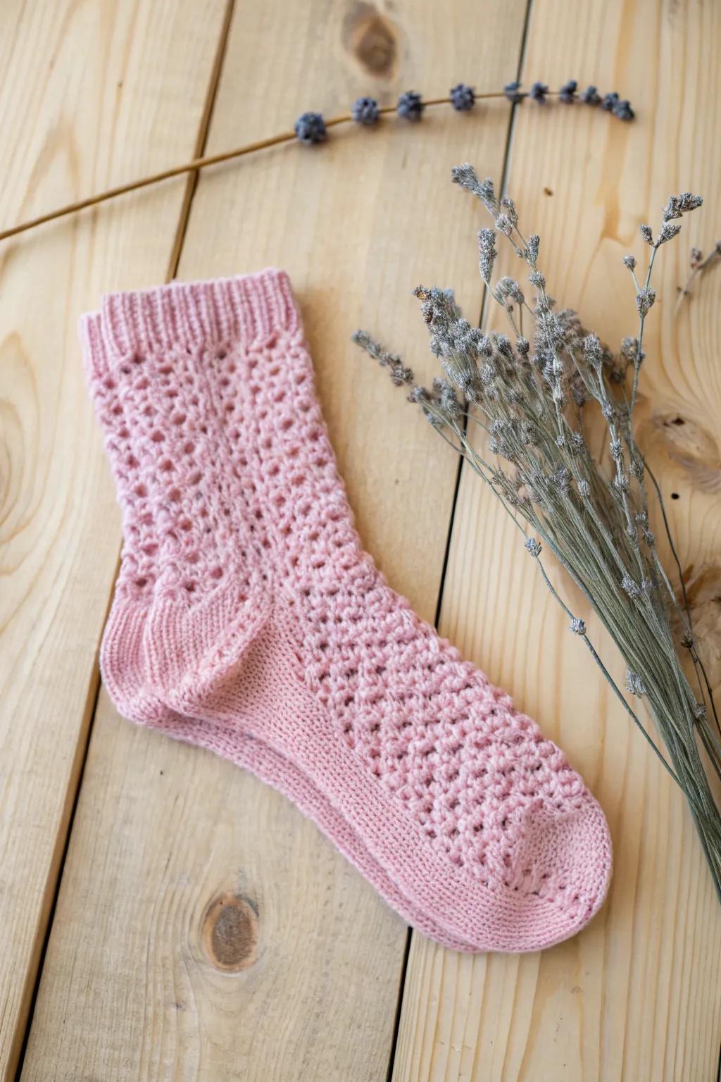 Cozify through these exquisitely fashioned crochet hosiery, impeccable for infusing a dash of warmth and flair into your frigid days.