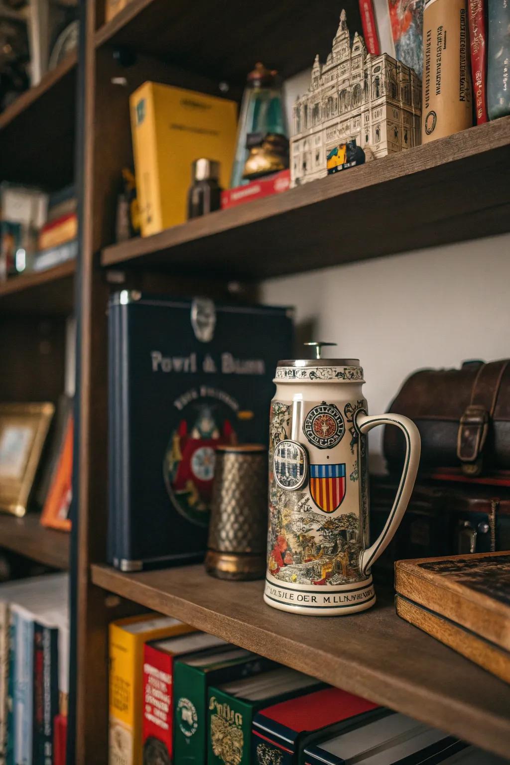 Cultural designs impart a worldly essence to your drinkware.