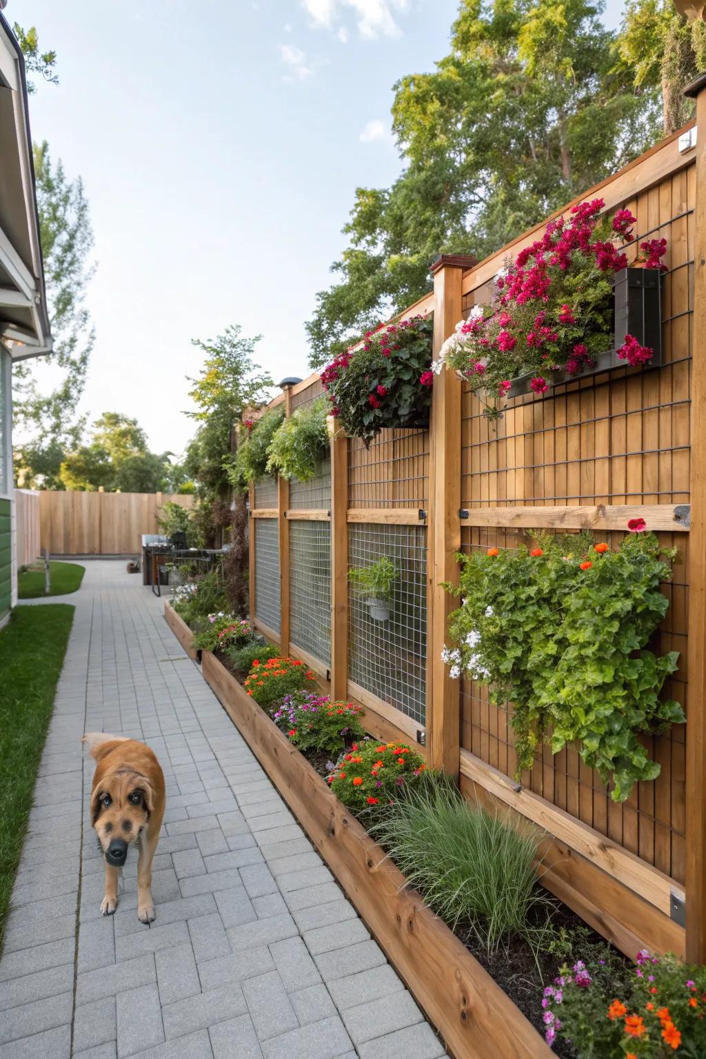 Vertical gardens add greenery without consuming space.