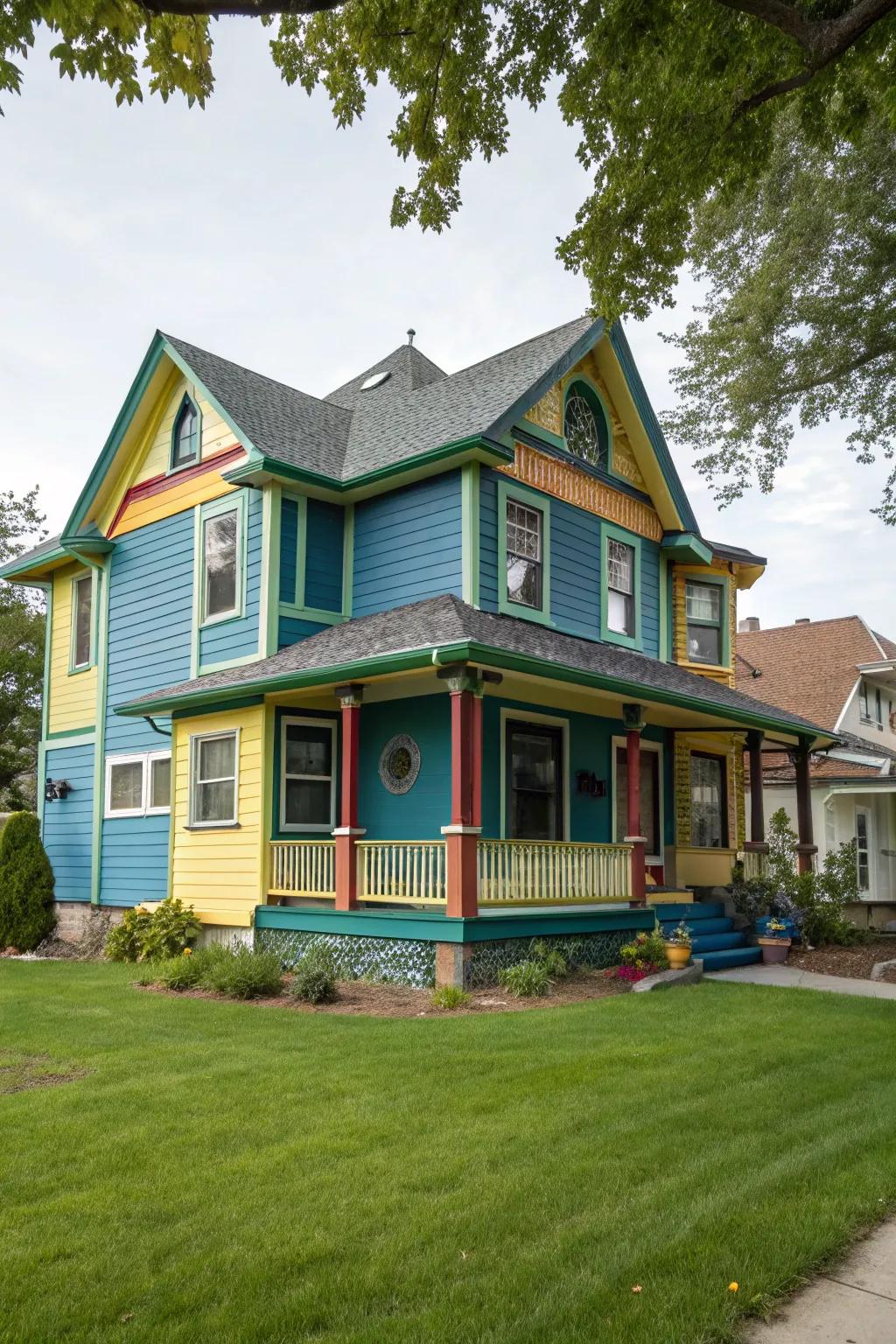 An assorted mix of palettes crafts a unique, individual touch.