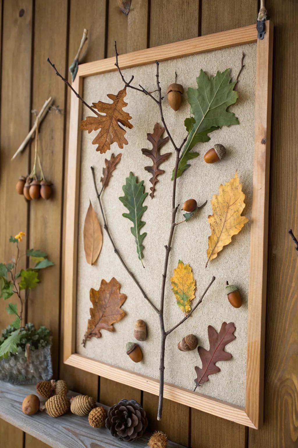 Nature's Wealth Exhibit links children with the splendor of autumn.