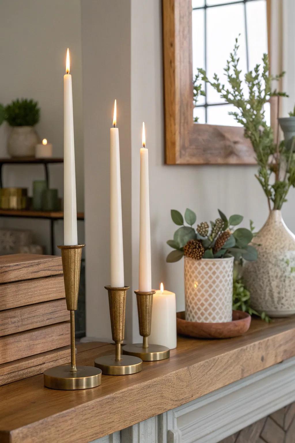 Elevate your expanse via the conventional finesse of waning illuminations. 🕯️💫 #AgelessBlueprint #ConventionalElegance