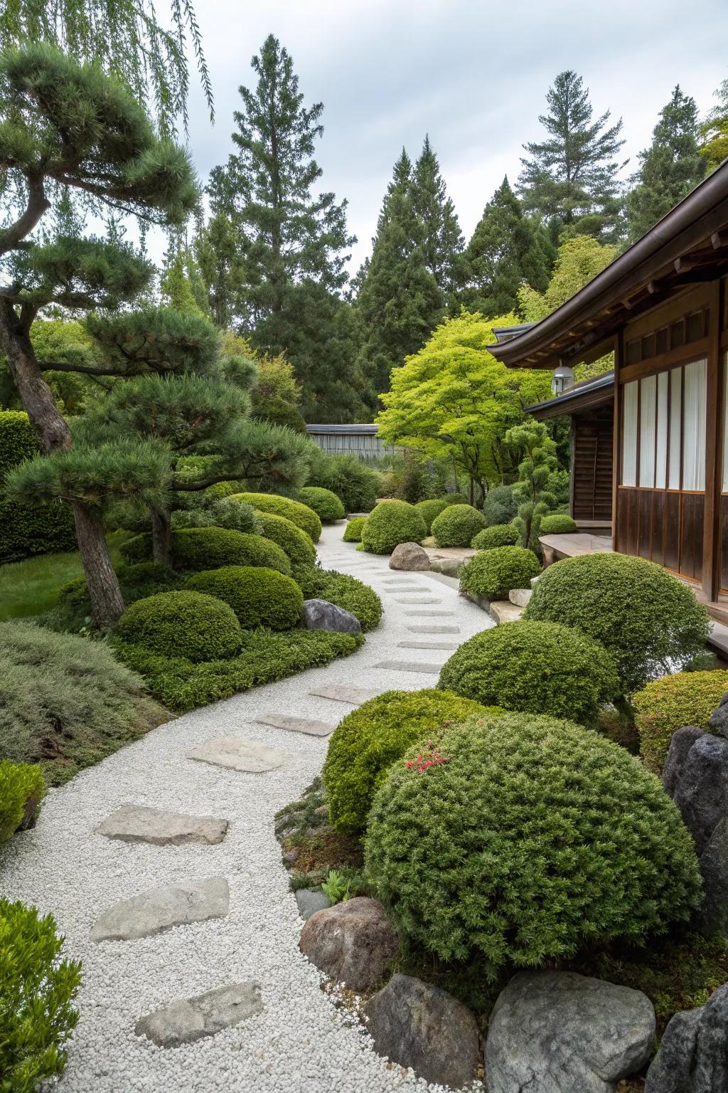Zen-inspired design offers peace and simplicity.