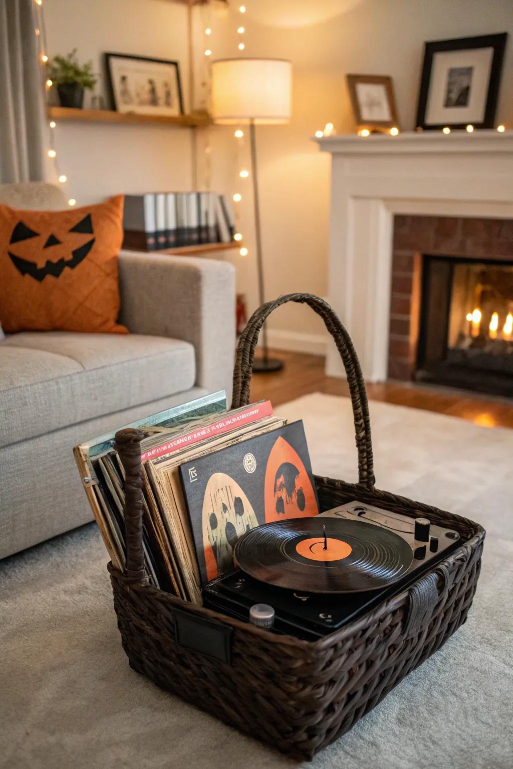 A retro album collection for music devotees this Halloween.
