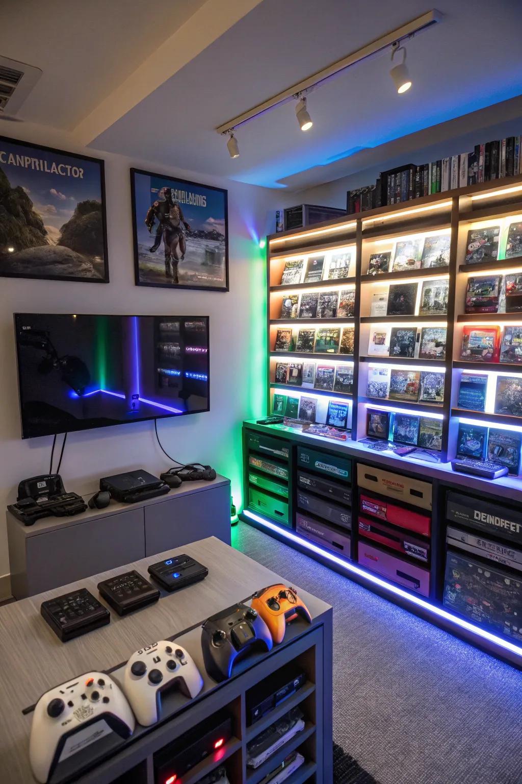 Transmute tech into artistic displays through console exhibitions.