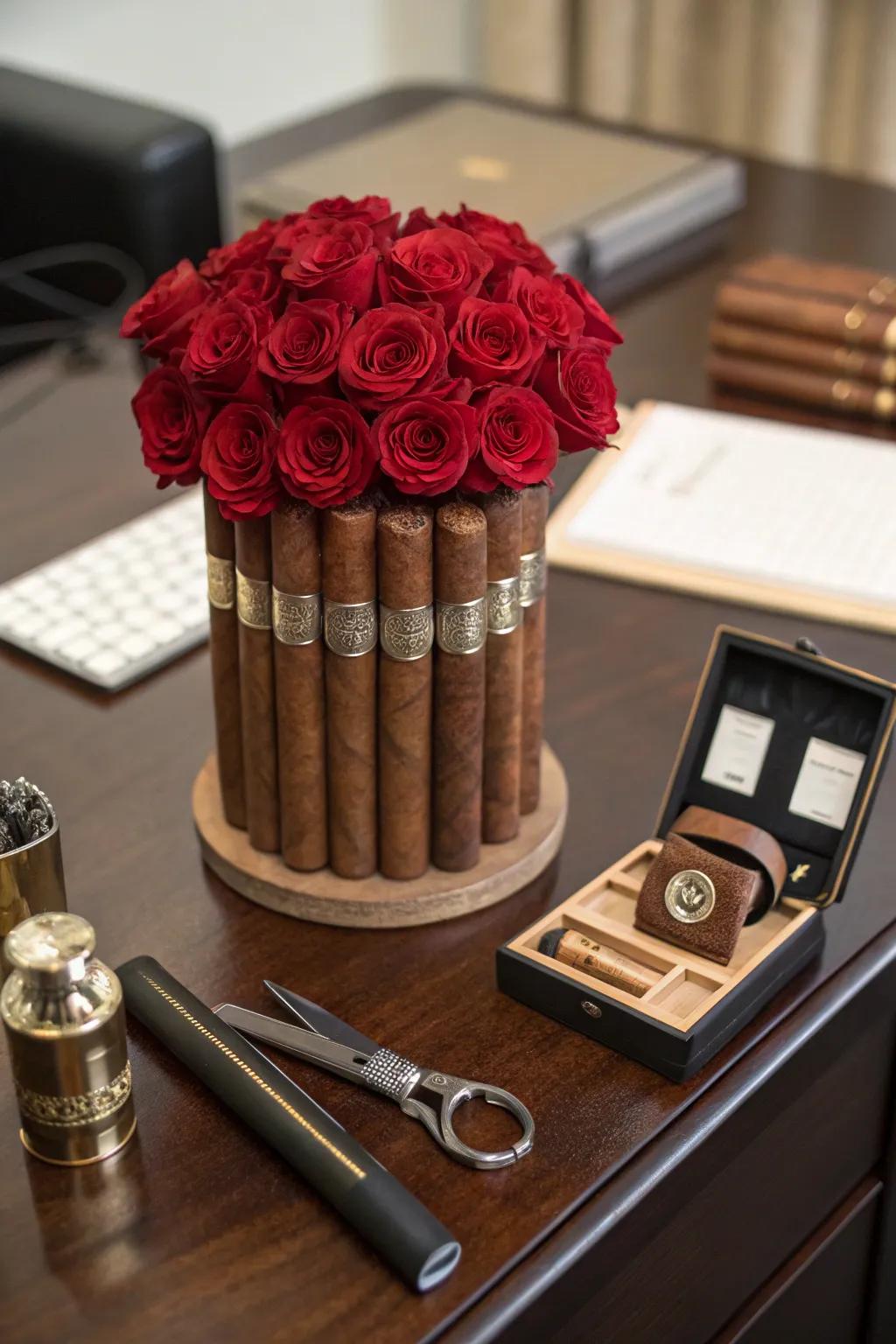 Smoked tobacco fan collection, a sophisticated gift for enthusiasts.