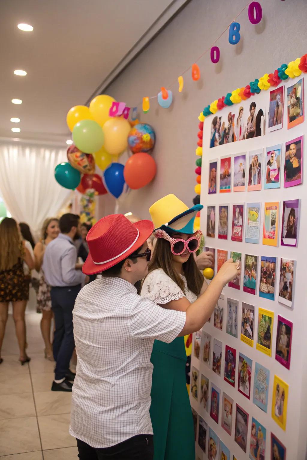 Accessories append a playful and interactive element to your photographic display.