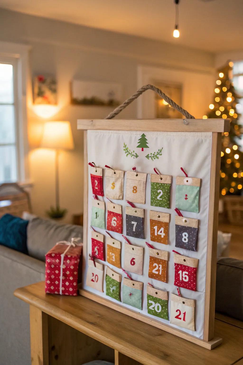 Fashion a do it yourself holiday countdown to incorporate daily cheer to your holiday period.