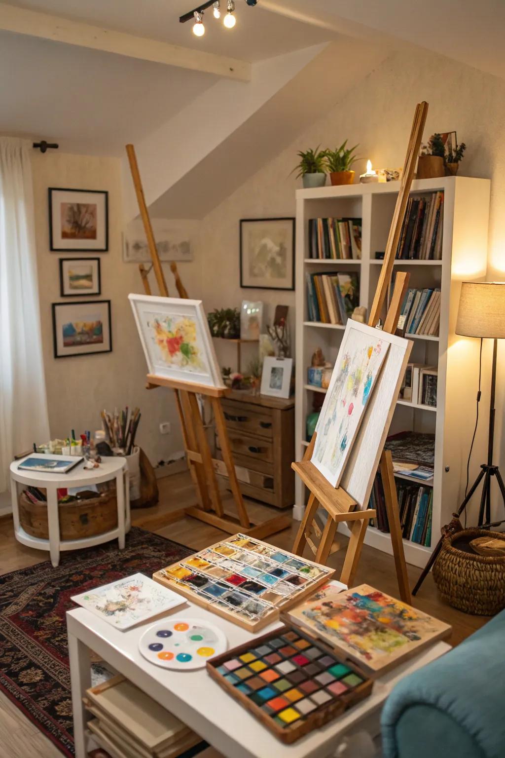 An artistic gathering enables you to jointly express creativity.