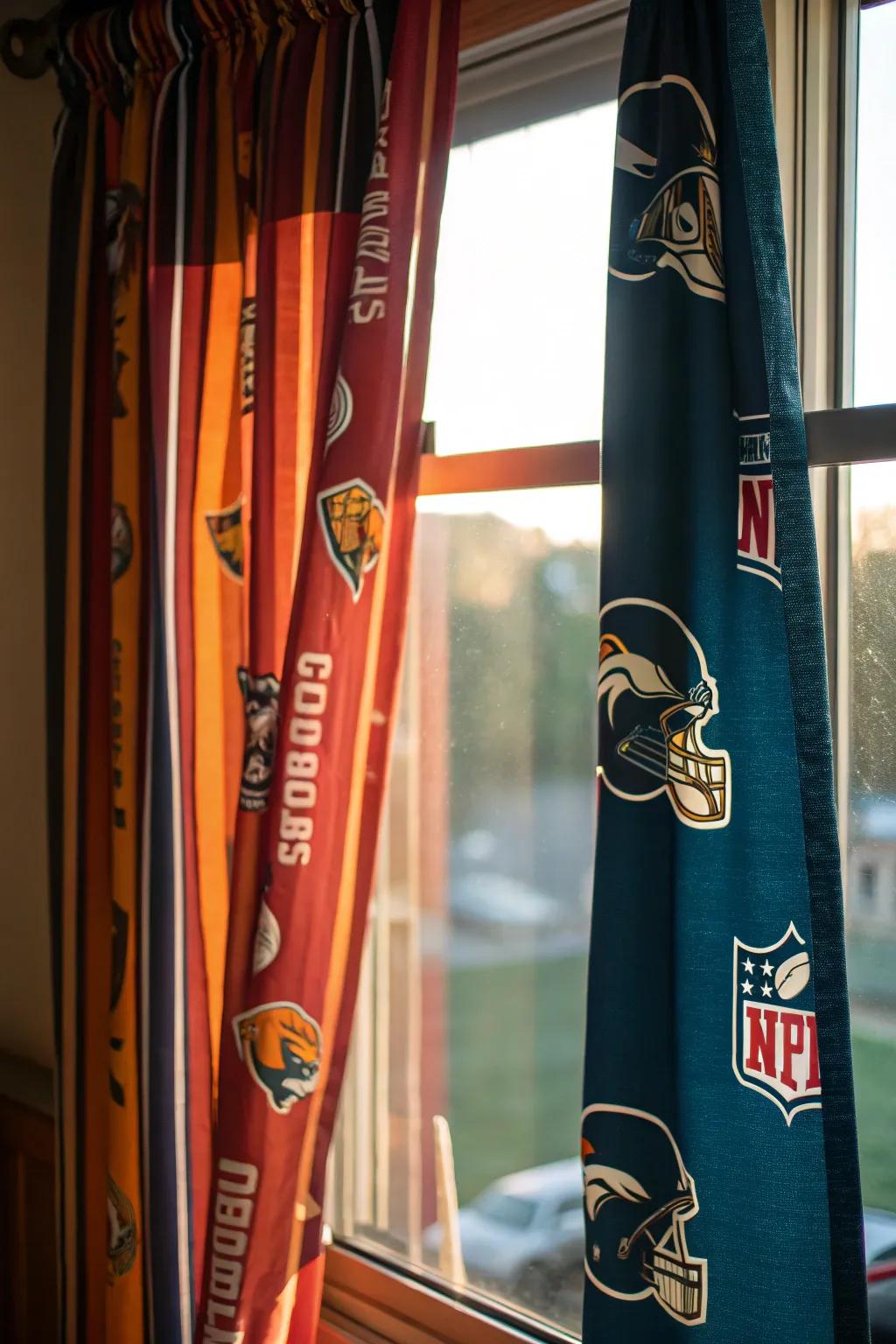 With athletic window accents, frame your view.