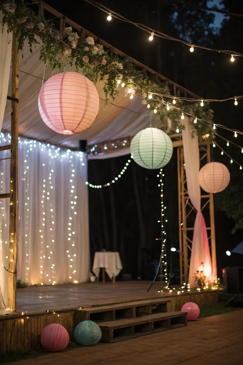 Whimsical touches enchanting senses.