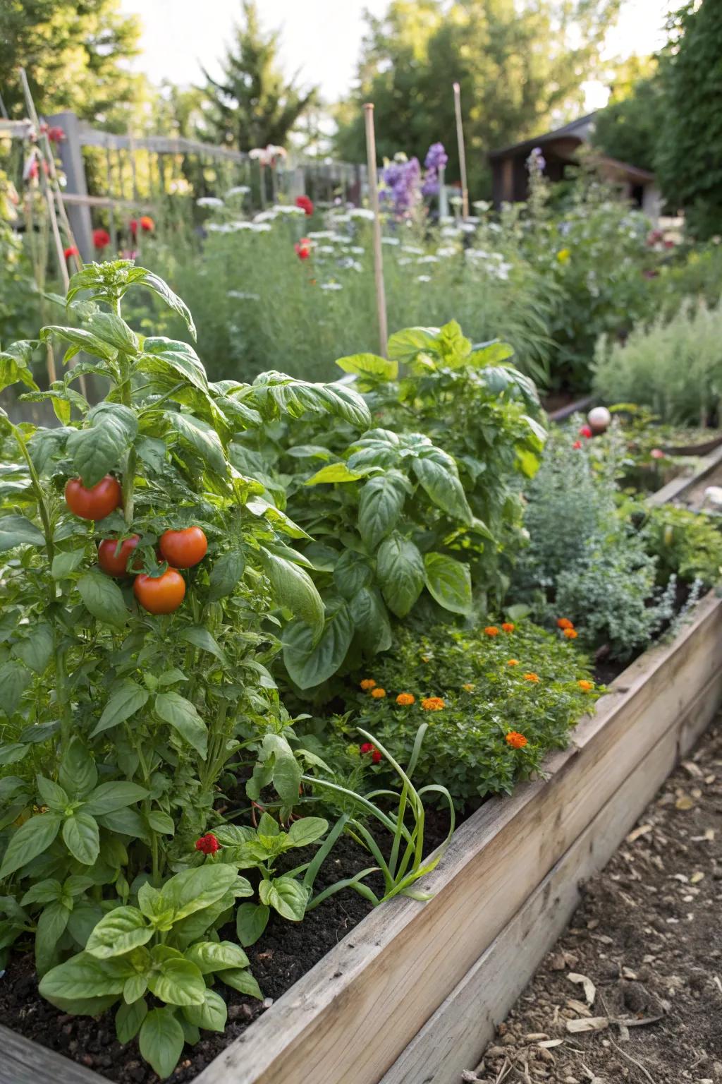 Pairing improving development and balance within your tea garden.