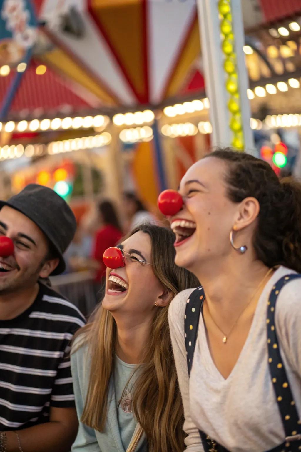 Jester proboscises are a playful impression for attendees.
