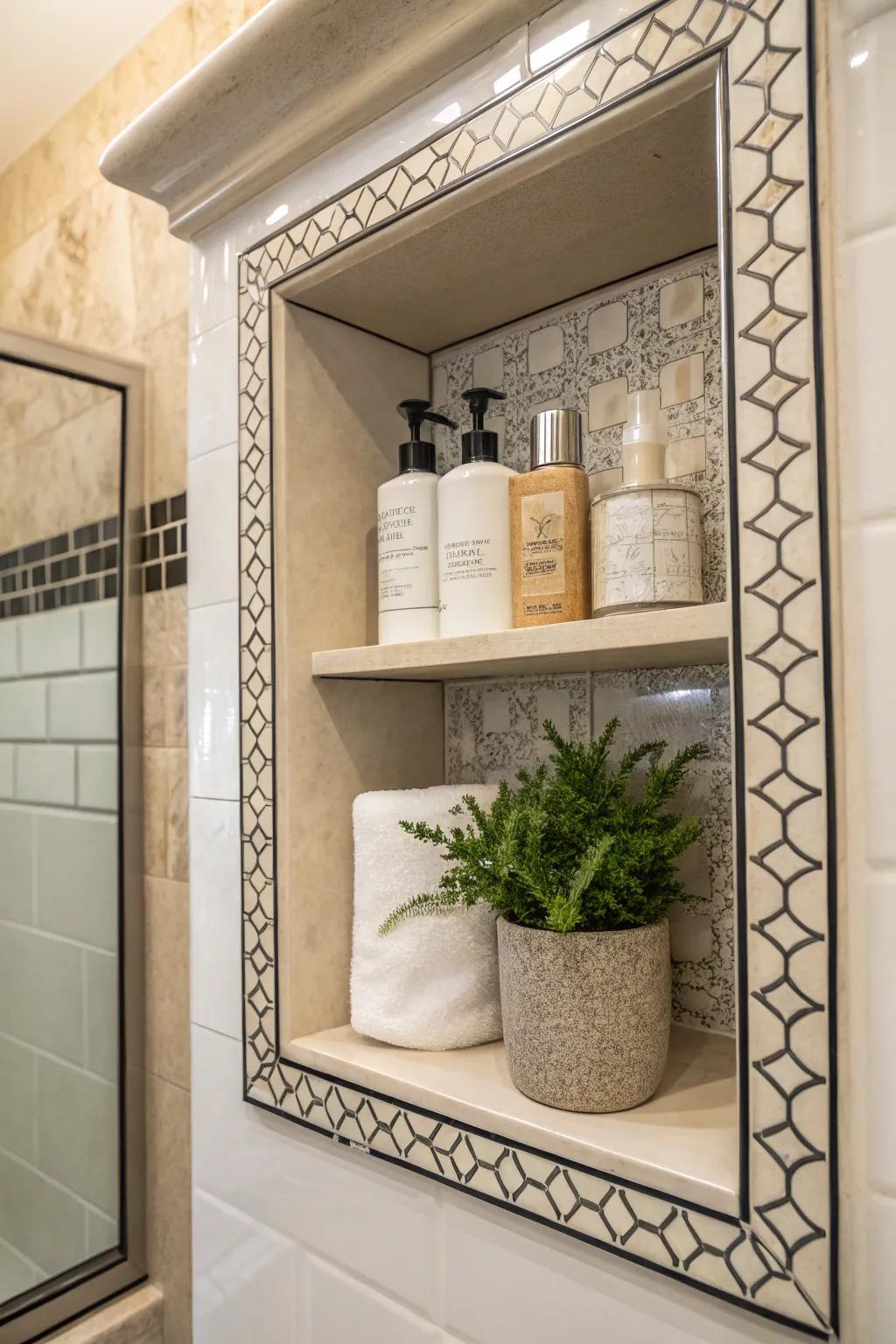 Statement trim draws attention to architectural features.