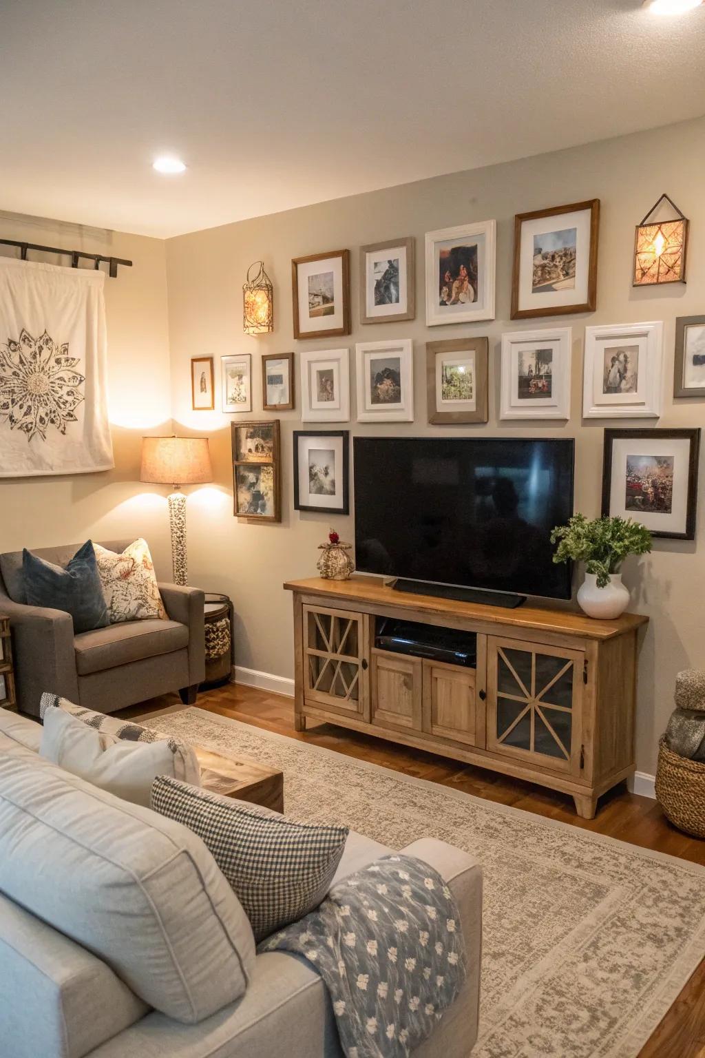 Accents stemming through familiarity offer inviting sensations showcased TV.