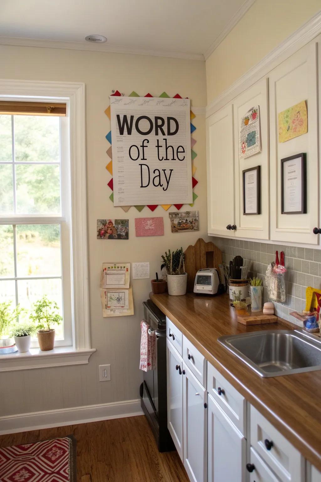 Expand knowledge daily with a 'vocabulary highlight' feature.