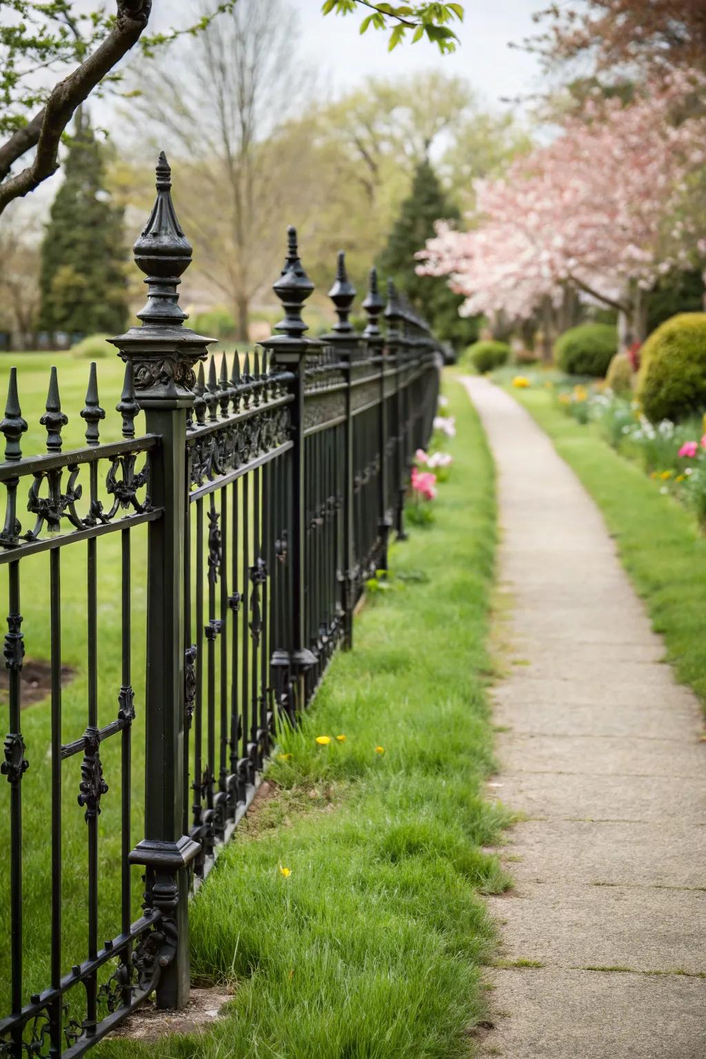 Sphere-topped designs offer a harmonious blend of sophistication and charm.