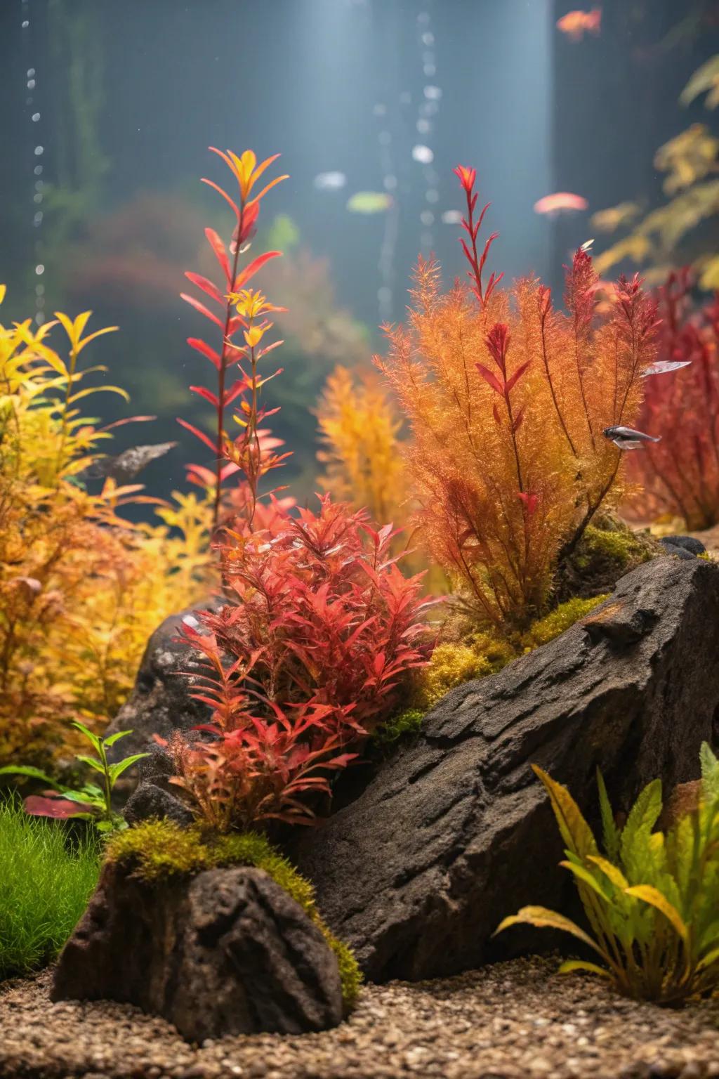Commemorate the epochs via transmuting aquascape designs.