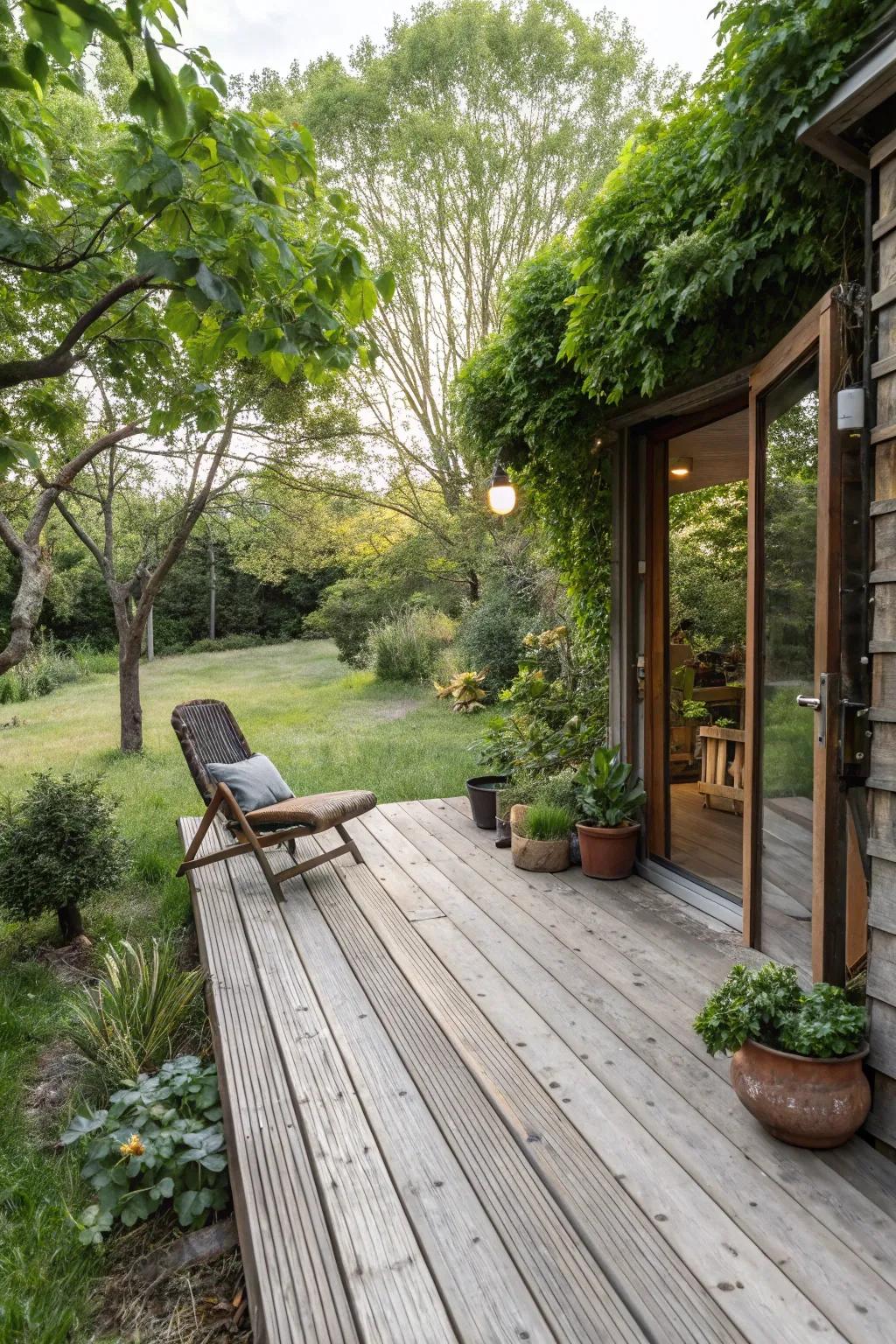 Eco-conscious materials enhance your deck’s appeal and sustainability.