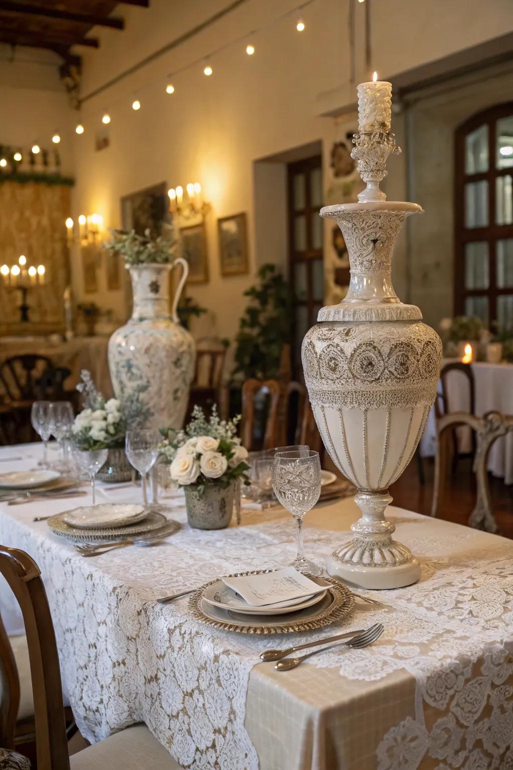 Classical appeal creating character and warmth.