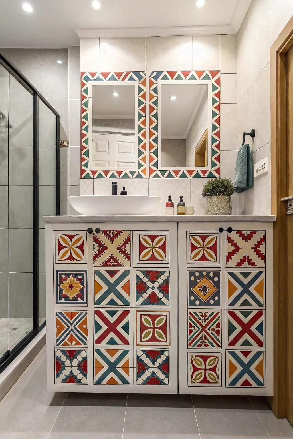 Strong graphics give visual intrigue and character.