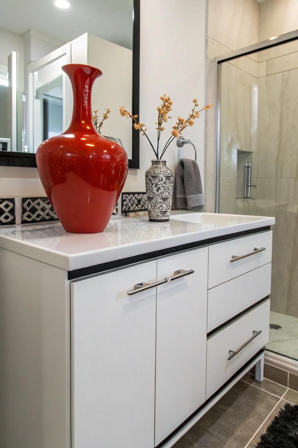 A feature item sets the tone in your bathroom.