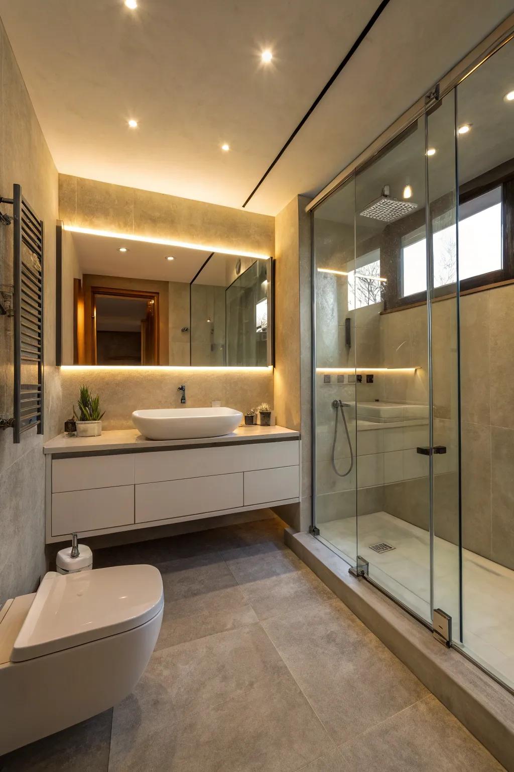 Instilling intrigue through an impervious stucco finish.