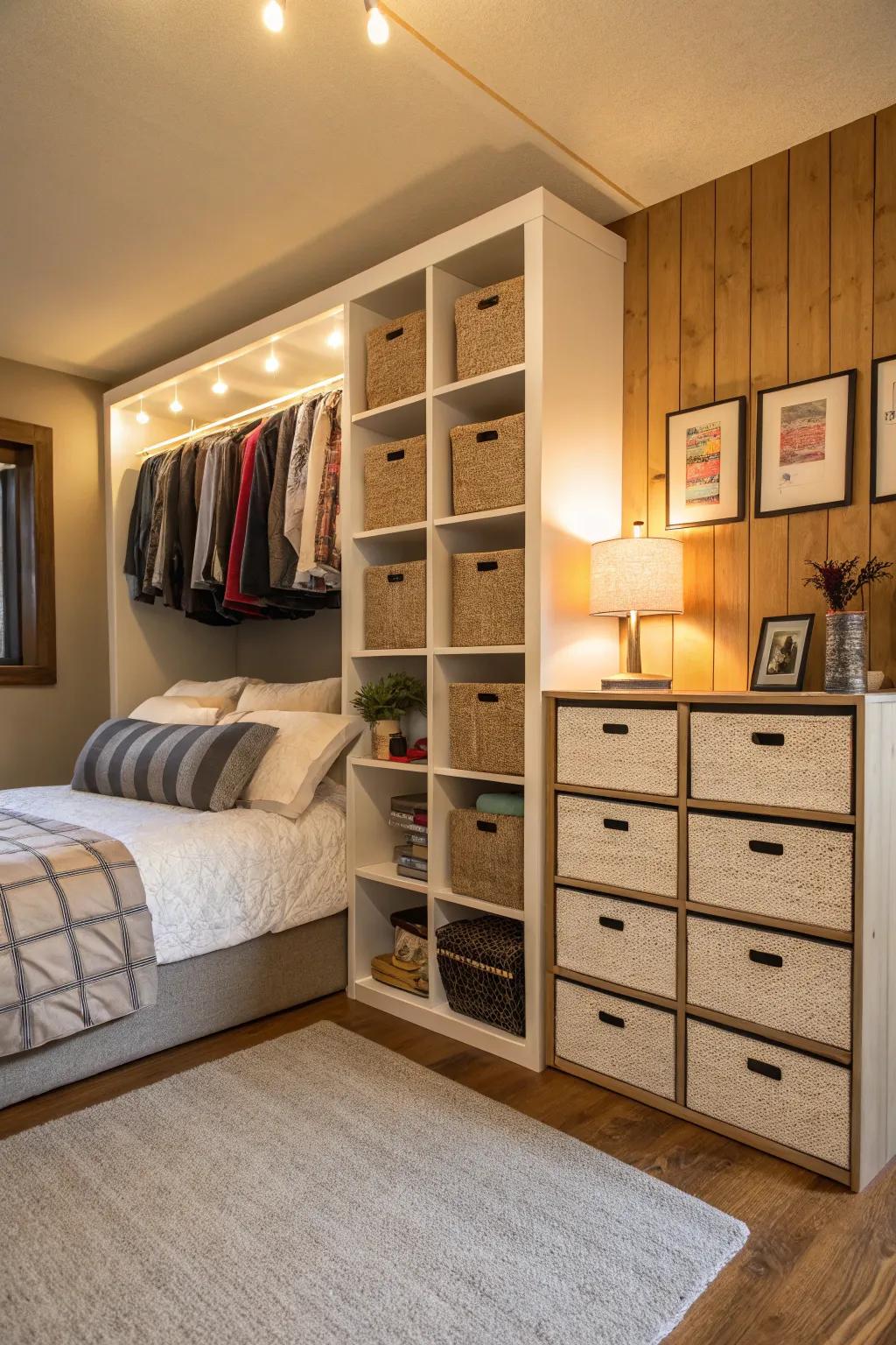 Appreciate the versatile nature of adaptable modular cubbies.