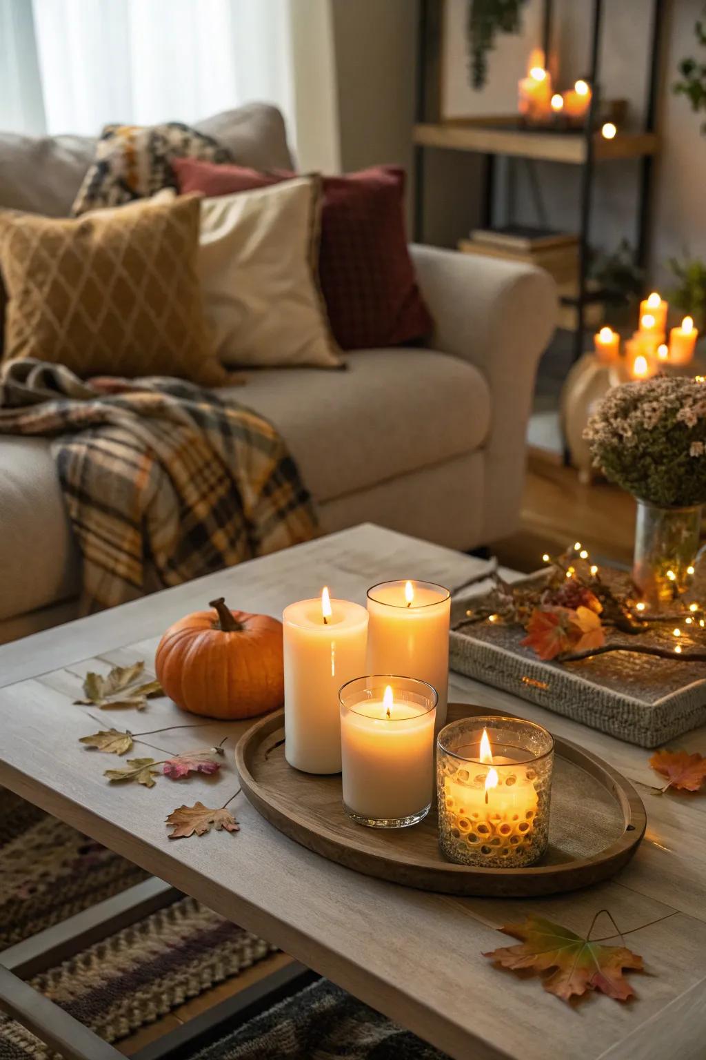 Permeate your dwelling with comforting seasonal fragrances designed for an additional hint of comfort.