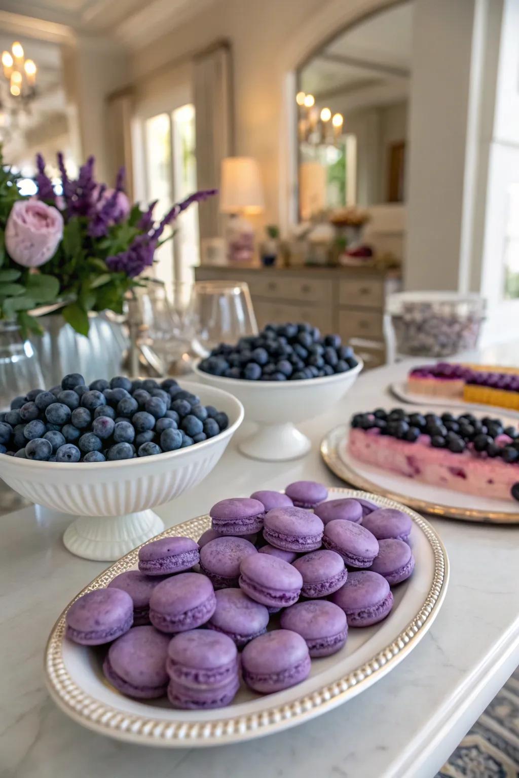 A color scheme brings beauty to your party.