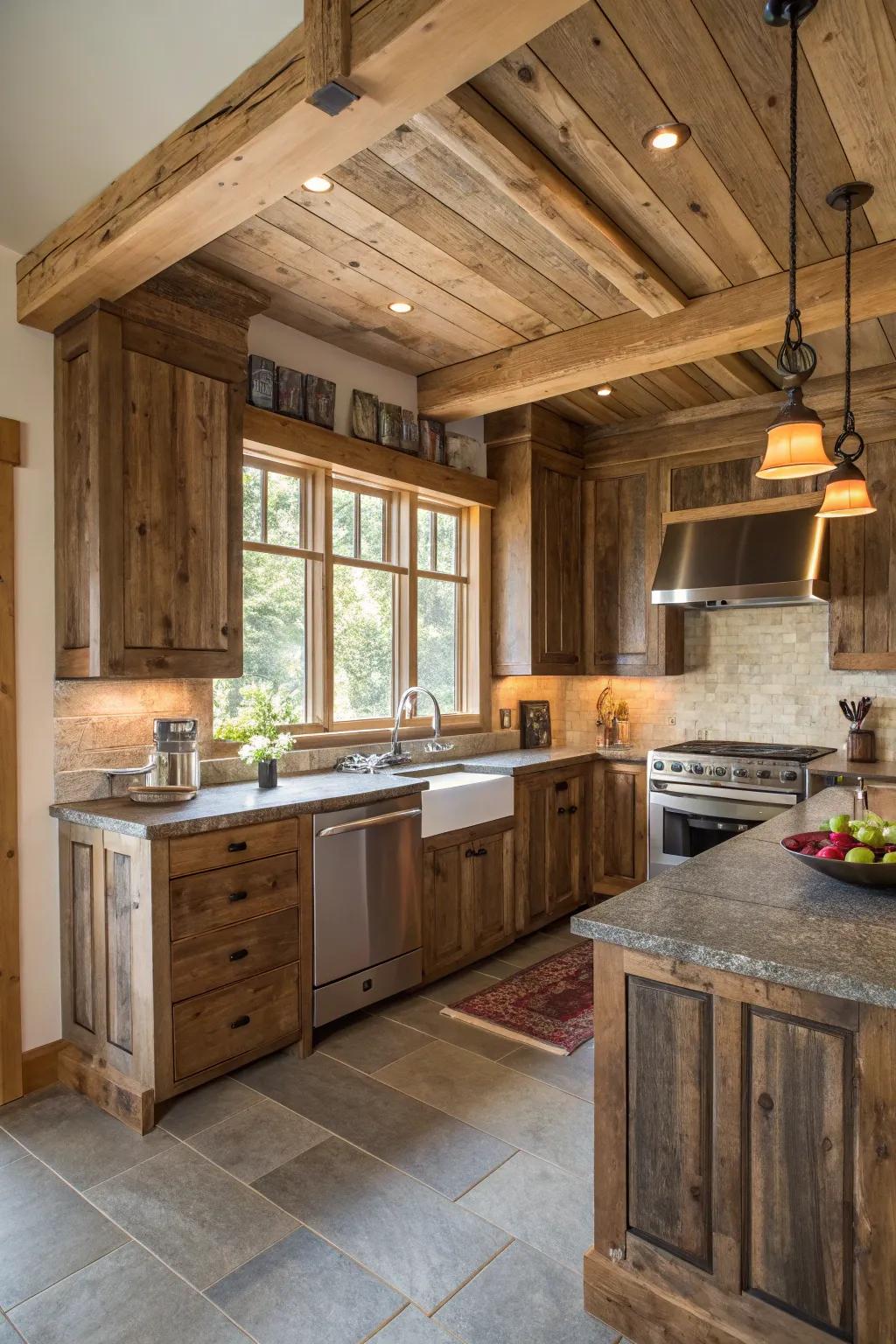 Restored components that add personality and sustainability.