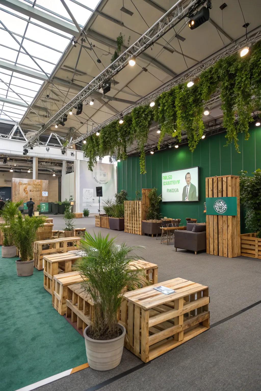 Eco-friendly design makes a stylish and conscious impact.