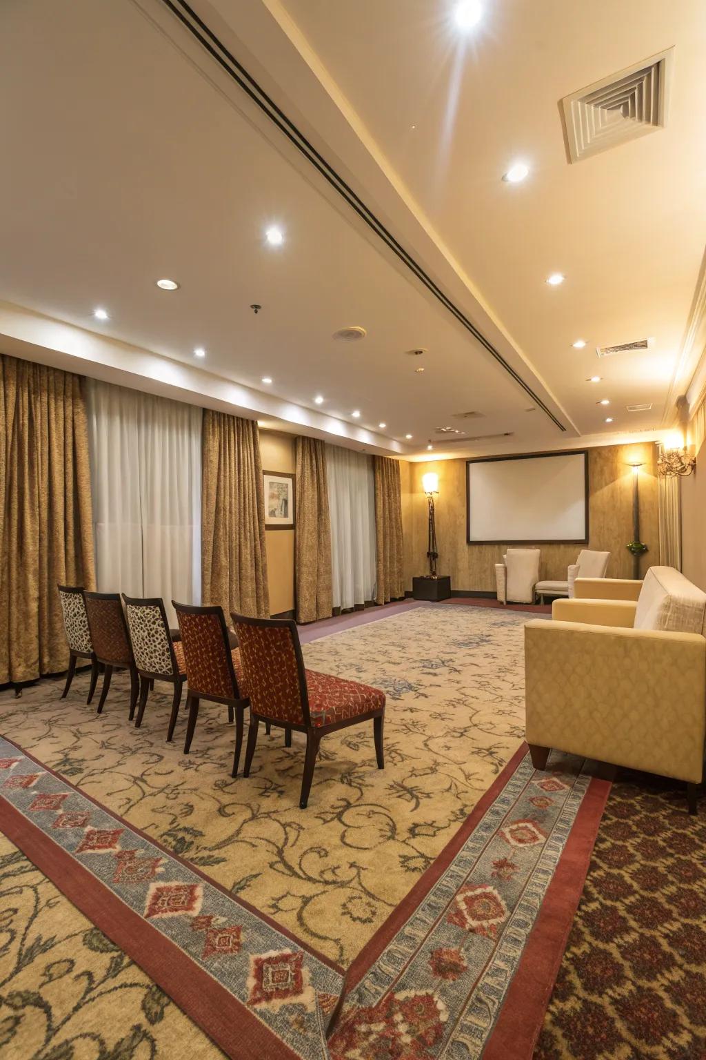 Textures in textiles fashion warmth and depth in the room.