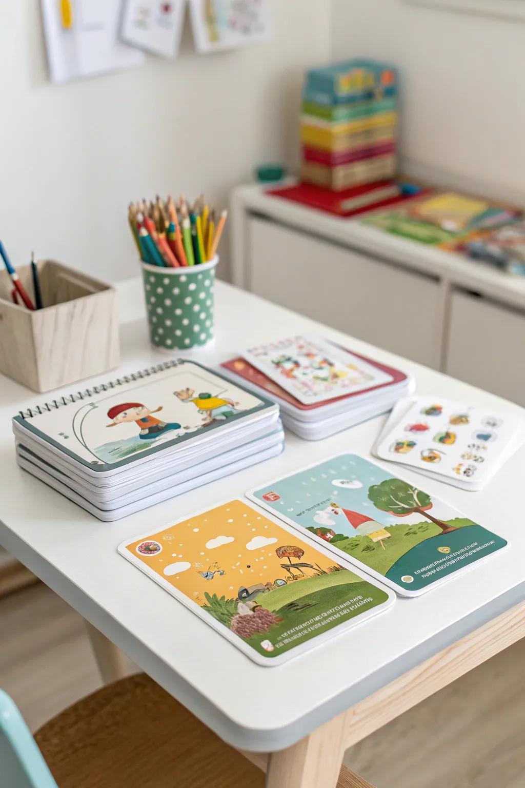 Enlightening cards as an informative Easter egg surprise.