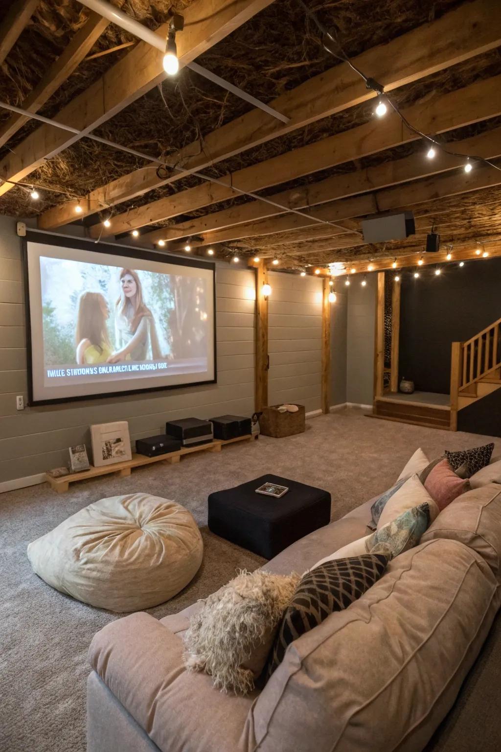 Cherish cinematic entertainment within your own home cinema.
