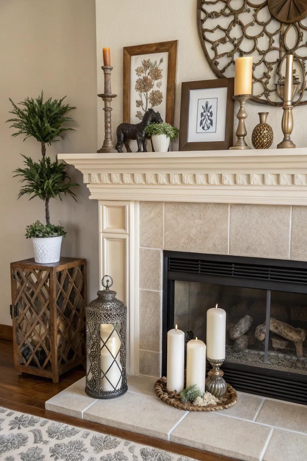 Creative design with elements of asymmetry.