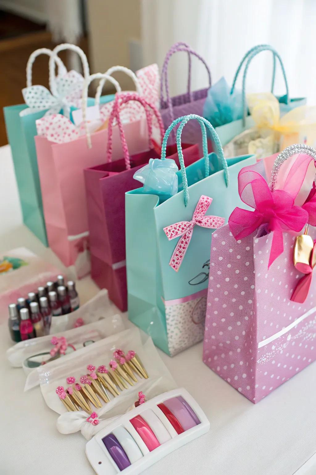 Handcrafted spa souvenirs that attendees can appreciate long after the celebration concludes.