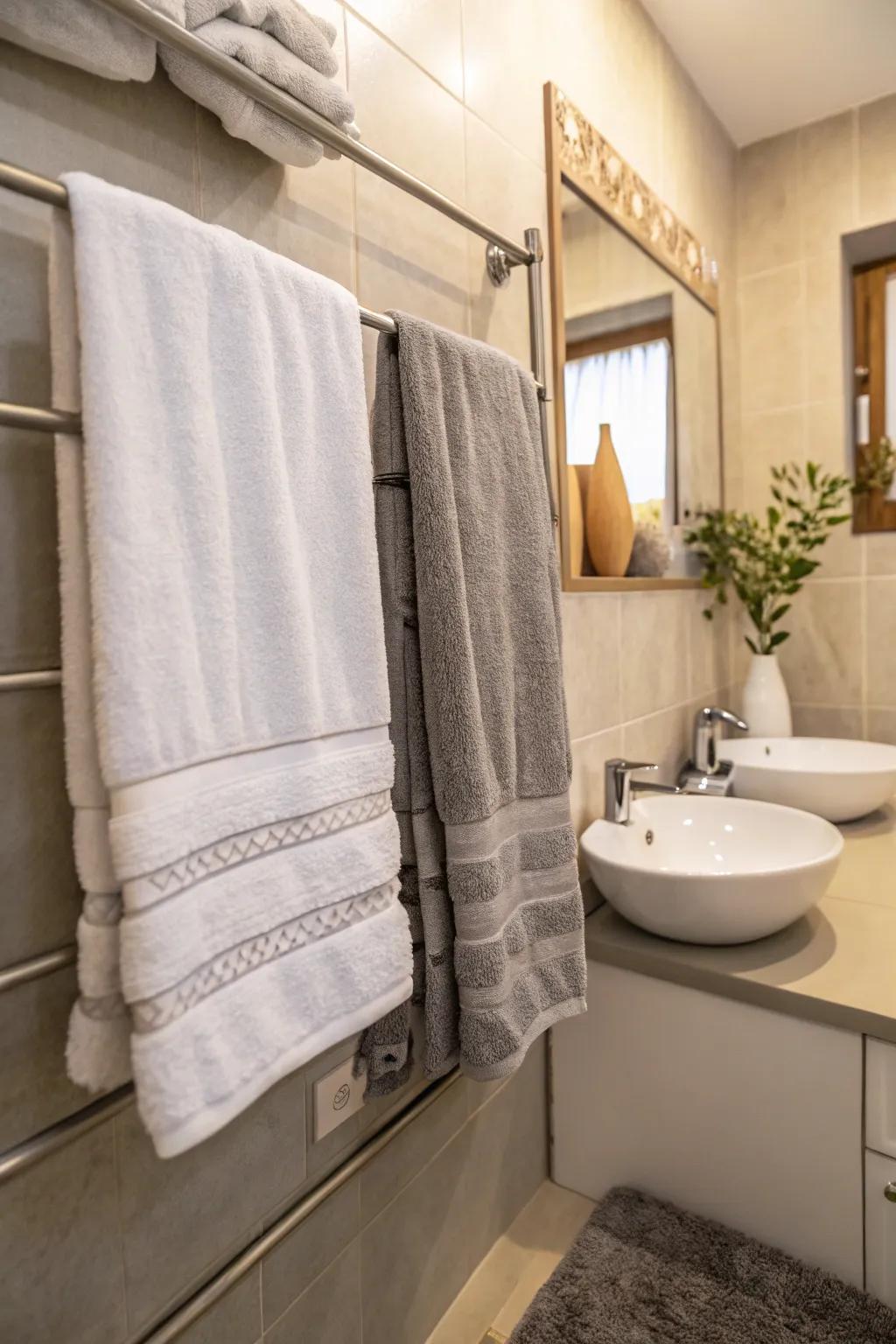 Opulent linens contribute extravagance and texture.