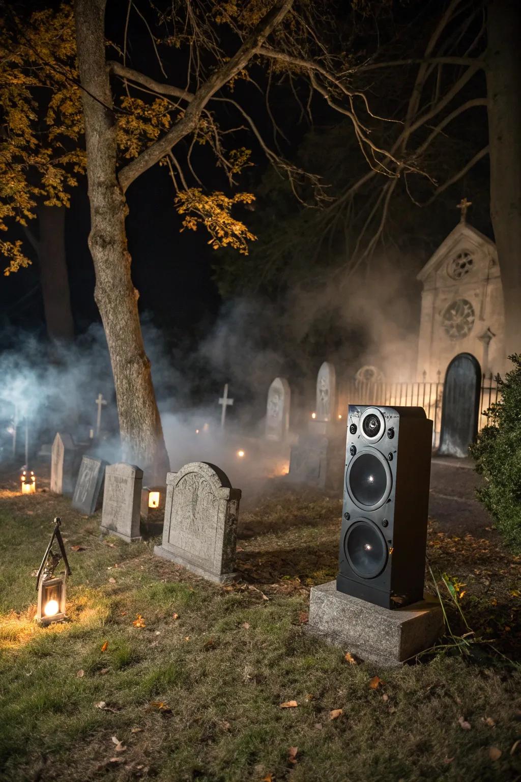 Conjure an immersive encounter via spectral sonorous landscapes.