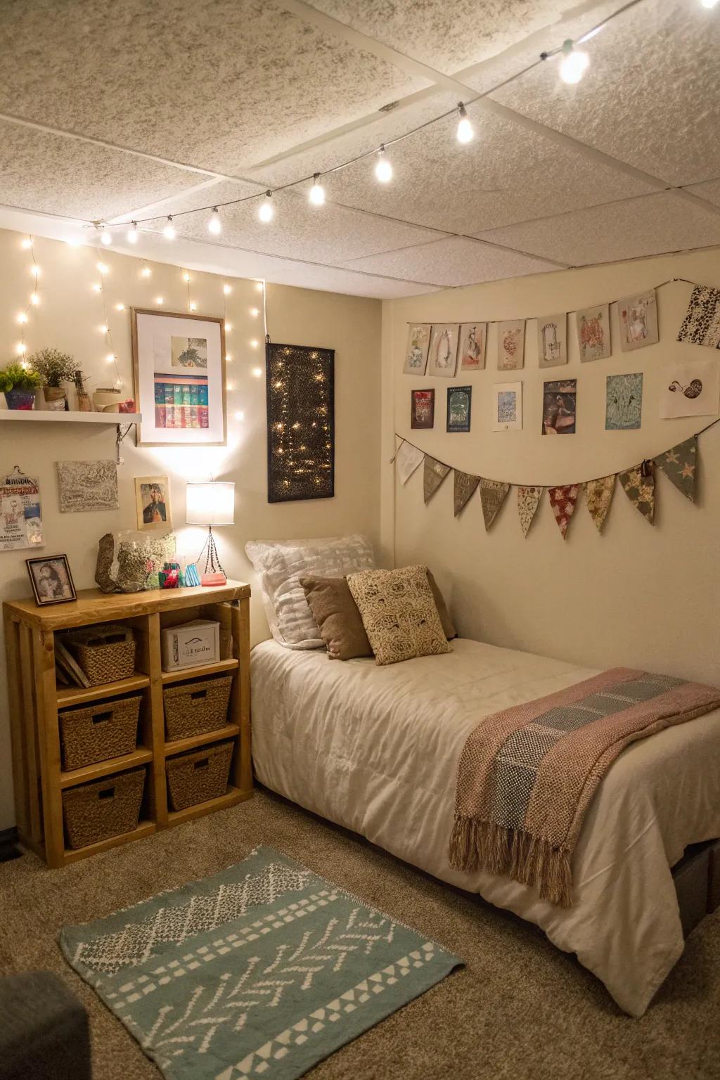 Bespoke decor injects a unique personal touch.