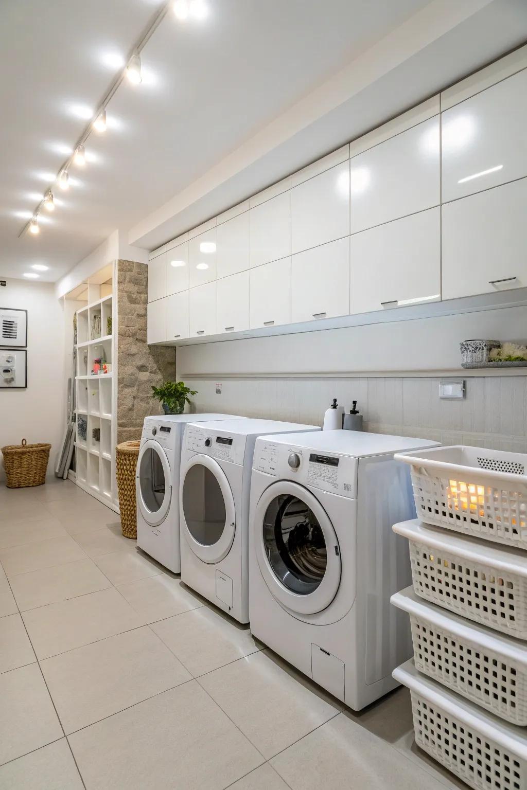 Led solutions offer energy efficiency and modifiable lighting.
