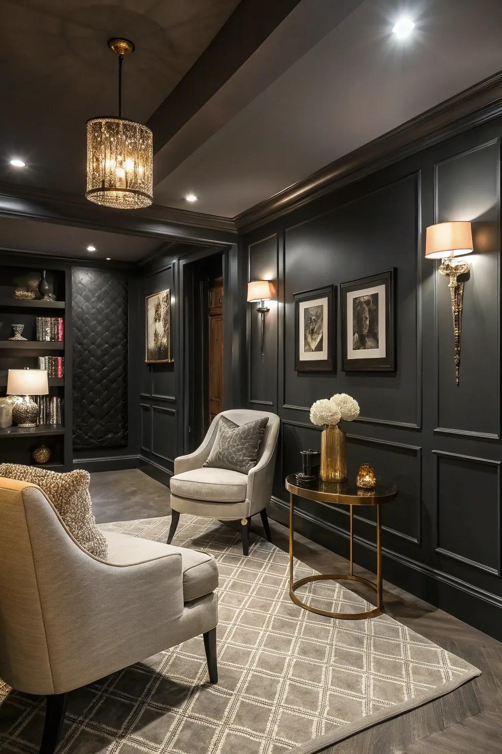 Graphite brings sophistication and modern elegance.