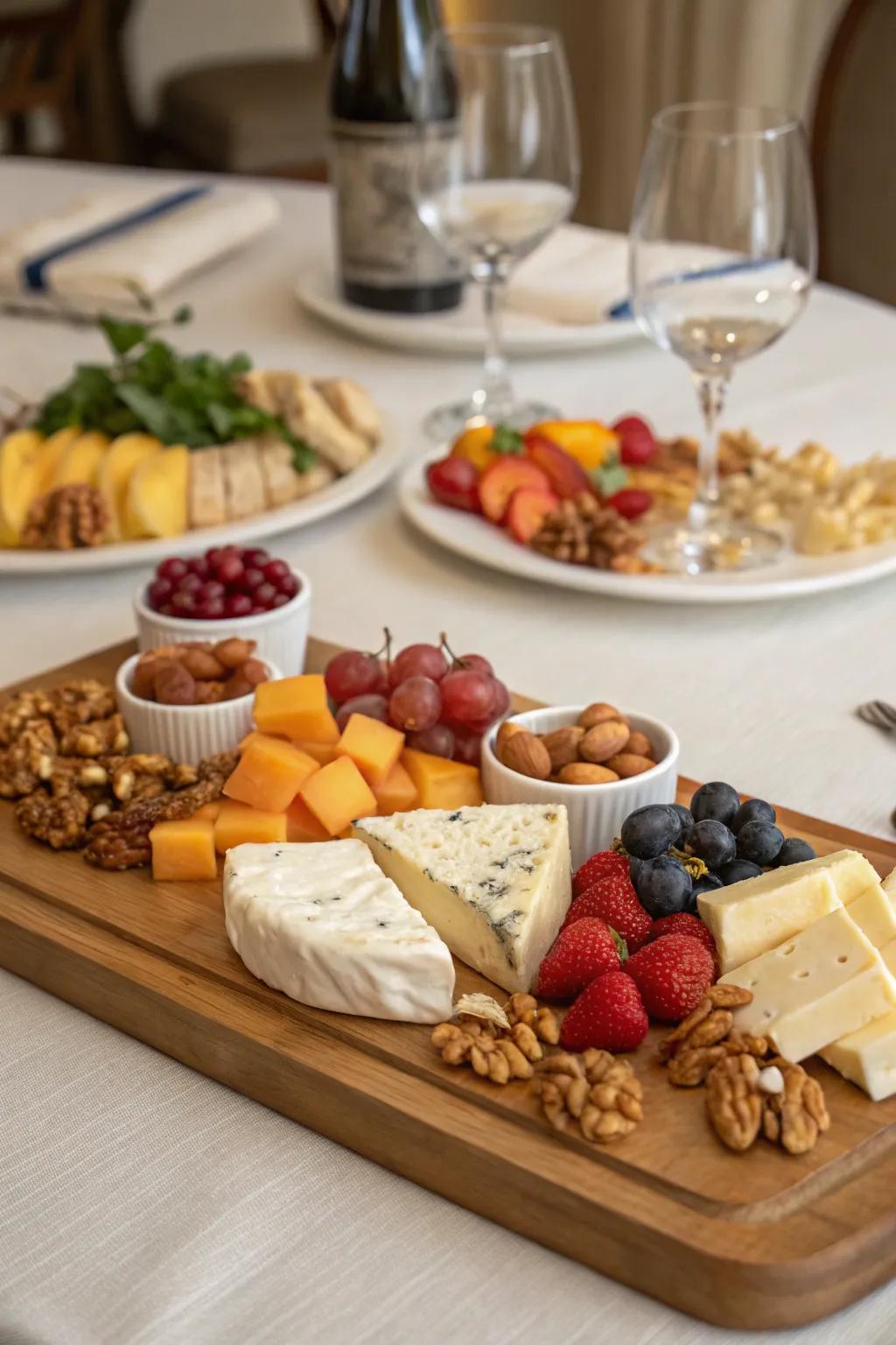 Cheese board sets are ideal for hosts.