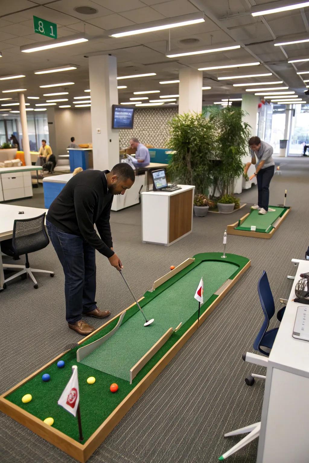 Strategize your means around work desk detours.